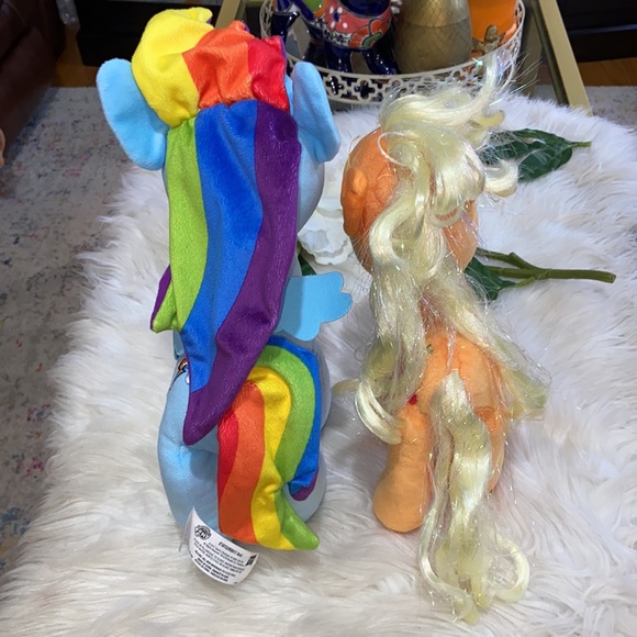 My Little Pony Plushie Toy Bundle Sparkle and Rainbow Dash - Picture 7 of 17